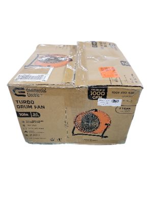 Commercial Electric 10 in. 3-Speed High Velocity Turbo Fan SFD-250B  .