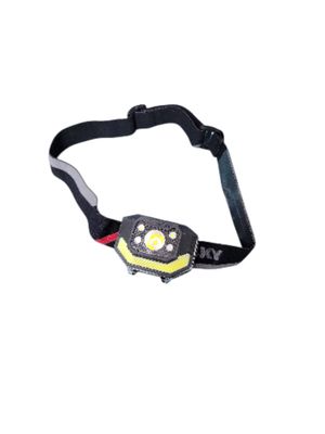 Husky 850 Lumens Dual-Power LED Rechargeable Headlamp PVL-HLP-0006 . .