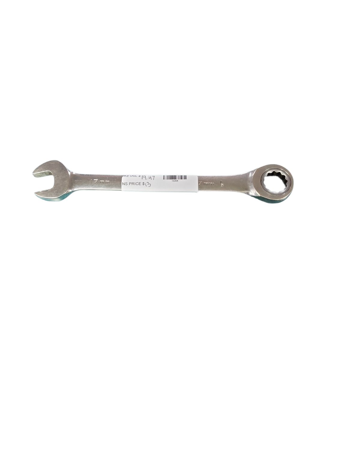 Husky 17 mm 12-Point Metric Ratcheting Combination Wrench HRW17MM
