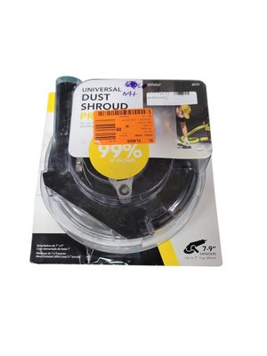 Dustless Technologies 7 in. Universal Dust Shroud Pro for Angle Grinders D1807  .