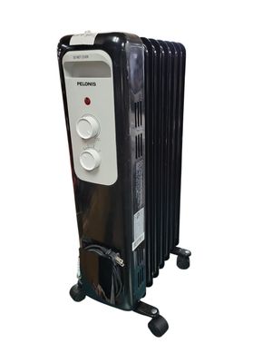 Pelonis 1,500-Watt Oil-Filled Radiant Electric Space Heater with Thermostat HO-0279 LIGHT USE