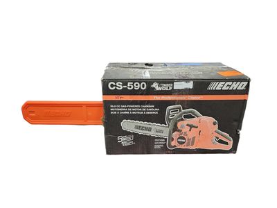 ECHO 20 in. 59.8 cc Gas 2-Stroke Rear Handle Timber Wolf Chainsaw CS-590-20