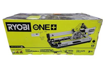 RYOBI ONE+ 18V 5.5in. Cordless Flooring Saw with Blade (Tool Only) PGC21B  .