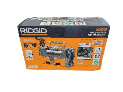 RIDGID 3 Gal. 5.0 Peak HP NXT Shop Vacuum Wet Dry Vac with Fine Dust Filter, Expandable Hose and Accessory Attachments HD0300  .