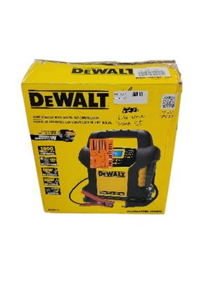 DEWALT 1600 Peak Amp Jump Starter with Digital Compressor and USB Power Bank DXAEJ14   .