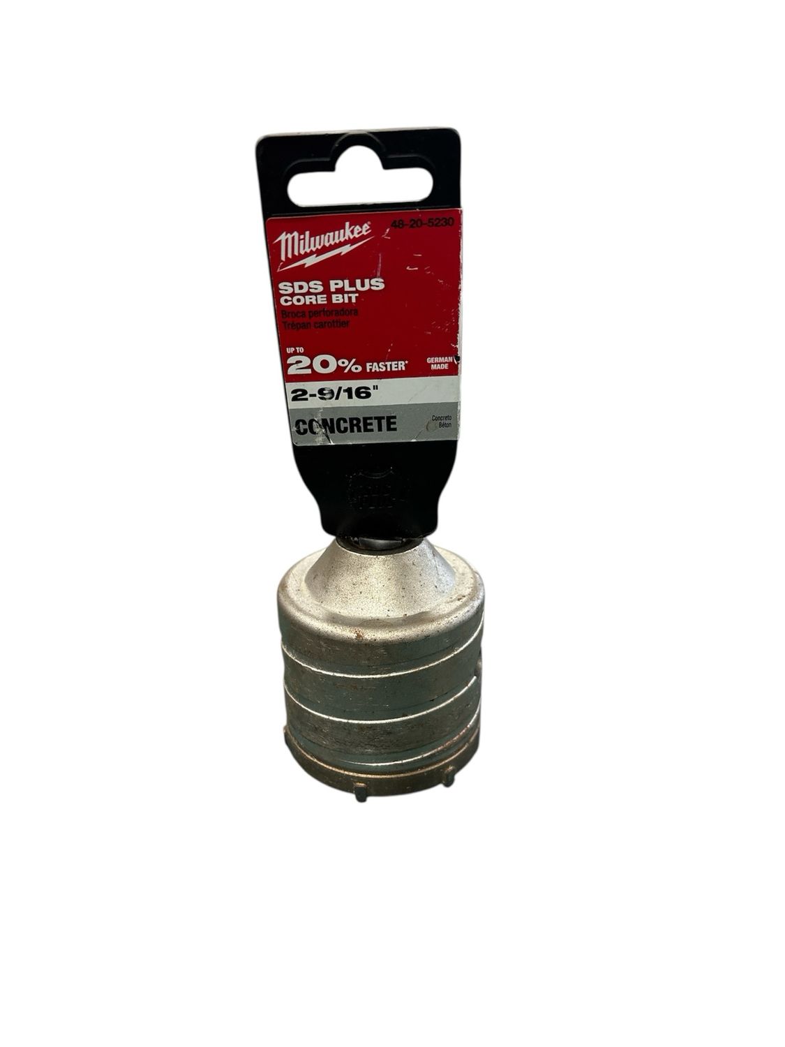 Milwaukee 2-9/16 in. Carbide SDS-PLUS Masonry Core Bit 48-20-5230