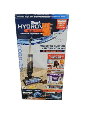 Shark HydroVac MessMaster 3-in-1 Cleaner Bagless, Cordless, Washable Filter, Stick Vacuum for Hard Floor and Area Rugs in Blue WD261 .