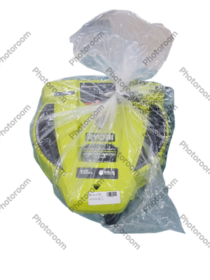 RYOBI 15 in. 3400 PSI Gas Pressure Washer Surface Cleaner with Caster Wheels RY31SC15