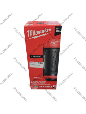Milwaukee M12 12-Volt Lithium-Ion Cordless Bluetooth Jobsite Speaker with PACKOUT Compatibility 2955-20