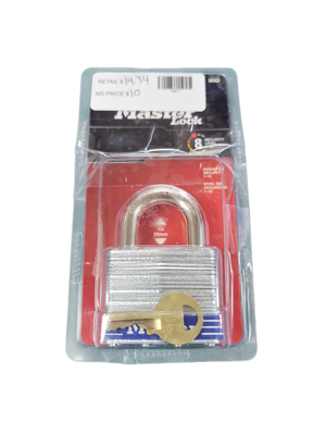 Master Lock Outdoor Padlock with Key, 2 in. Wide 5KADHC
