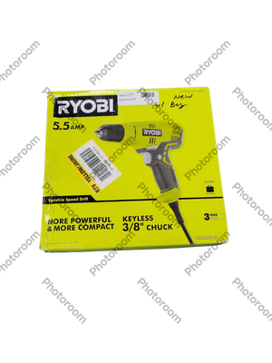 RYOBI 5.5 Amp Corded 3/8 in. Variable Speed Compact Drill/Driver with Bag D43K