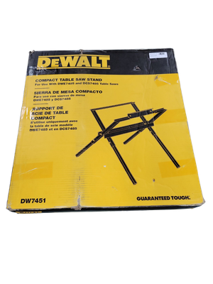 DEWALT 10 in. Compact Table Saw Stand for Jobsite DW7451