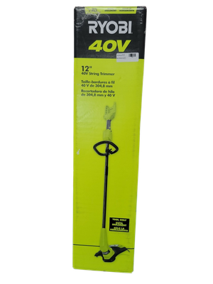RYOBI 40V 12 in. Cordless Battery String Trimmer (Tool Only) RY402013BTL