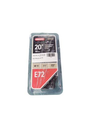 Oregon E72 Chainsaw Chain for 20in. Bar, Fits Echo, Husqvarna, Stihl, Makita, Craftsman and more E72-21
