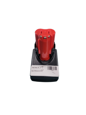 Milwaukee M12 12-Volt Lithium-Ion XC Extended Capacity Battery Pack 3.0Ah 48-11-2402