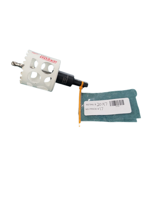 Milwaukee 2 in. Hole Dozer Bi-Metal Hole Saw with 3/8 in. Arbor &amp; Pilot Bit 49-56-9667