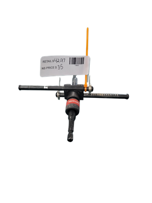 Milwaukee 2 in. to 7 in. Black Oxide Adjustable Hole Saw Cutter 49-56-0320