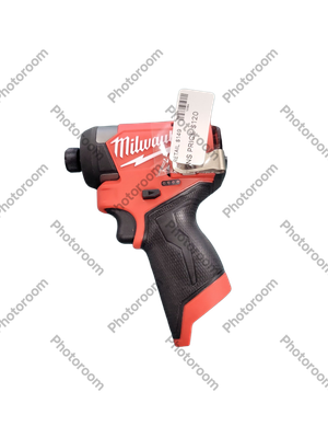 Milwaukee M12 FUEL 12V Lithium-Ion Brushless Cordless 1/4 in. Hex Impact Driver (Tool-Only) 3453-20 .