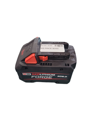 Milwaukee M18 18V Lithium-Ion REDLITHIUM FORGE XC 8.0 Ah Battery Pack 48-11-1881   .
