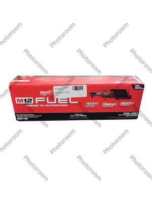 Milwaukee M12 FUEL 12-Volt Lithium-Ion Brushless Cordless High Speed 3/8 in. Ratchet (Tool-Only) 2567-20   .