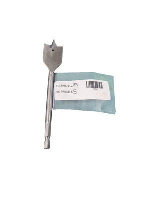 Milwaukee (Brand Rating: 4.6/5) 1 in. x 6 in. Flat Wood Boring Bit 48-27-1001