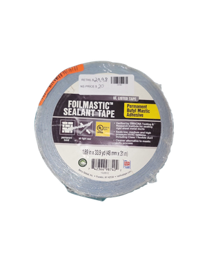 Nashua Tape 1.89 in. x 33.9 yd. Foilmastic Sealant Duct Tape 1542730 .