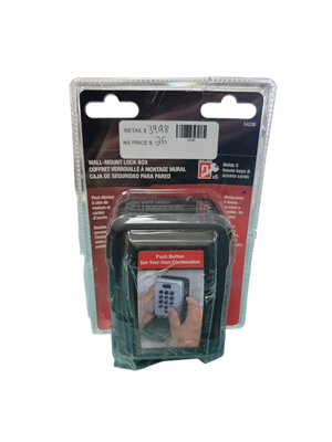 Master Lock Lock Box, Resettable Push Button Combination 5423DHC .