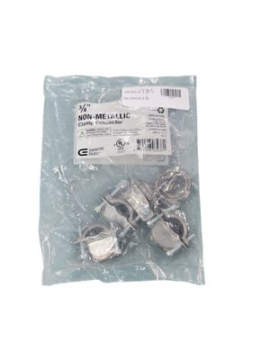 Commercial Electric 3/4 in. Non-Metallic Clamp Connector (5-Pack) FNC1Z-75-5