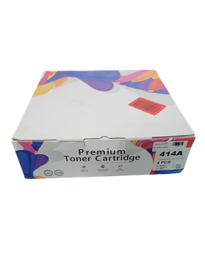414A Premium Toner Cartridge 4 PCS Black, Magenta, Cyan, Yellow