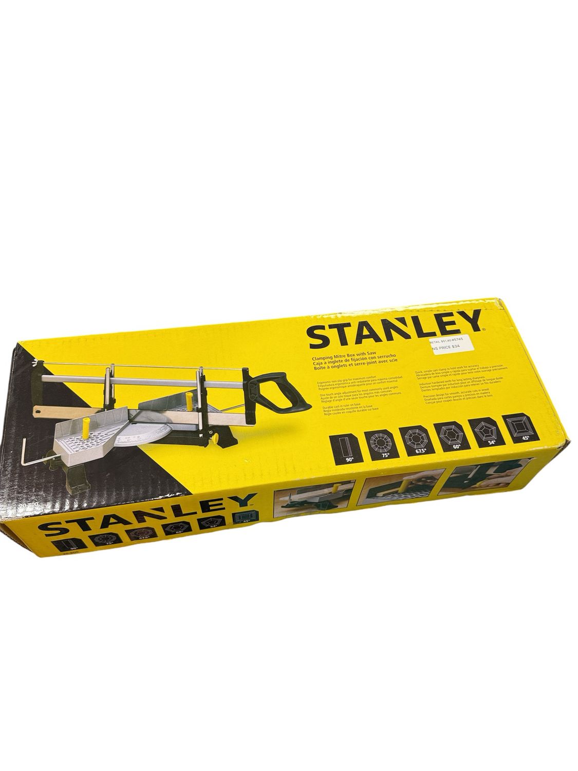 Stanley Clamping Mitre Box With Saw 20-800.
