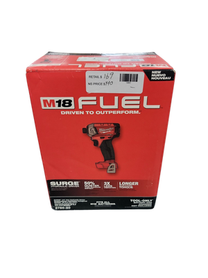 Milwaukee M18 FUEL SURGE 18V Lithium-Ion Brushless Cordless 1/4 in. Hex Impact Driver (Tool-Only) 2760-20 .