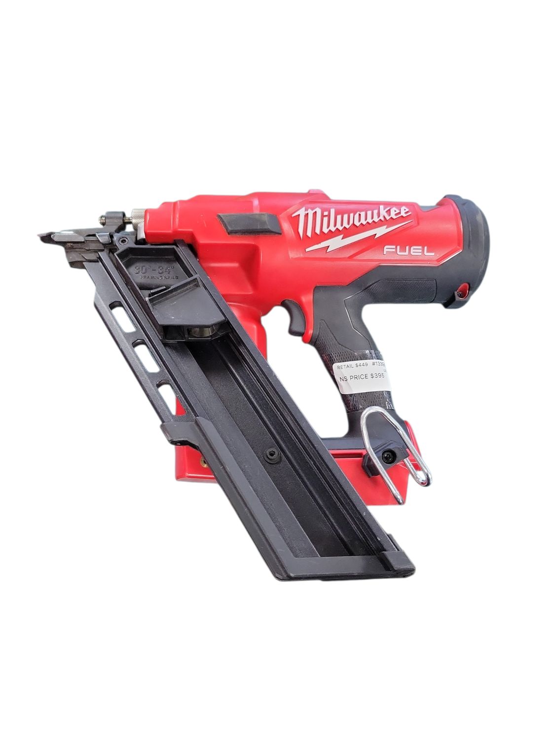 Milwaukee M18 FUEL 3-1/2 in. 18-Volt 30-Degree Lithium-Ion Brushless Cordless Framing Nailer (Tool-Only) 2745-20