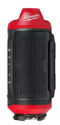 Milwaukee M12 12-Volt Lithium-Ion Cordless Bluetooth Jobsite Speaker with PACKOUT Compatibility 2955-20