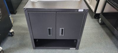 Gladiator Steel 2-Shelf Wall Mounted Garage Cabinet in Hammered Granite GAWG28KDESG