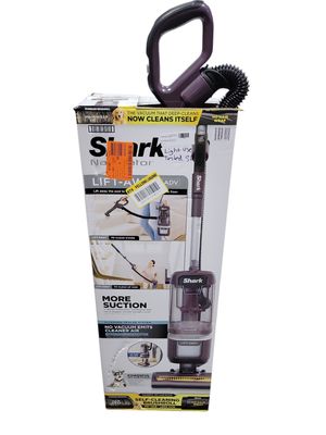 Shark Navigator ADV Bagless Corded HEPA Upright Vacuum Cleaner for Multisurface and Cars with Portable Lift-Away in Purple LA362 .