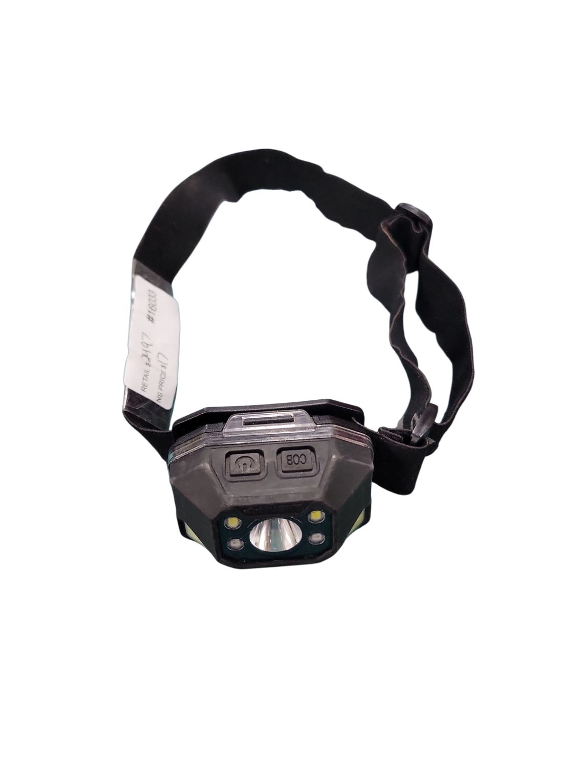 Husky 850 Lumens Dual-Power LED Rechargeable Headlamp PVL-HLP-0006   .