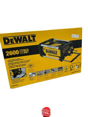 DEWALT 2600 PSI 1.1 GPM Cold Water Electric Pressure Washer DWPW2600