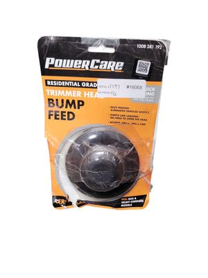 Powercare Universal Fit Replacement Bump Feed Head for Gas and Select Cordless String Grass Trimmer/Lawn Edger 17626     .