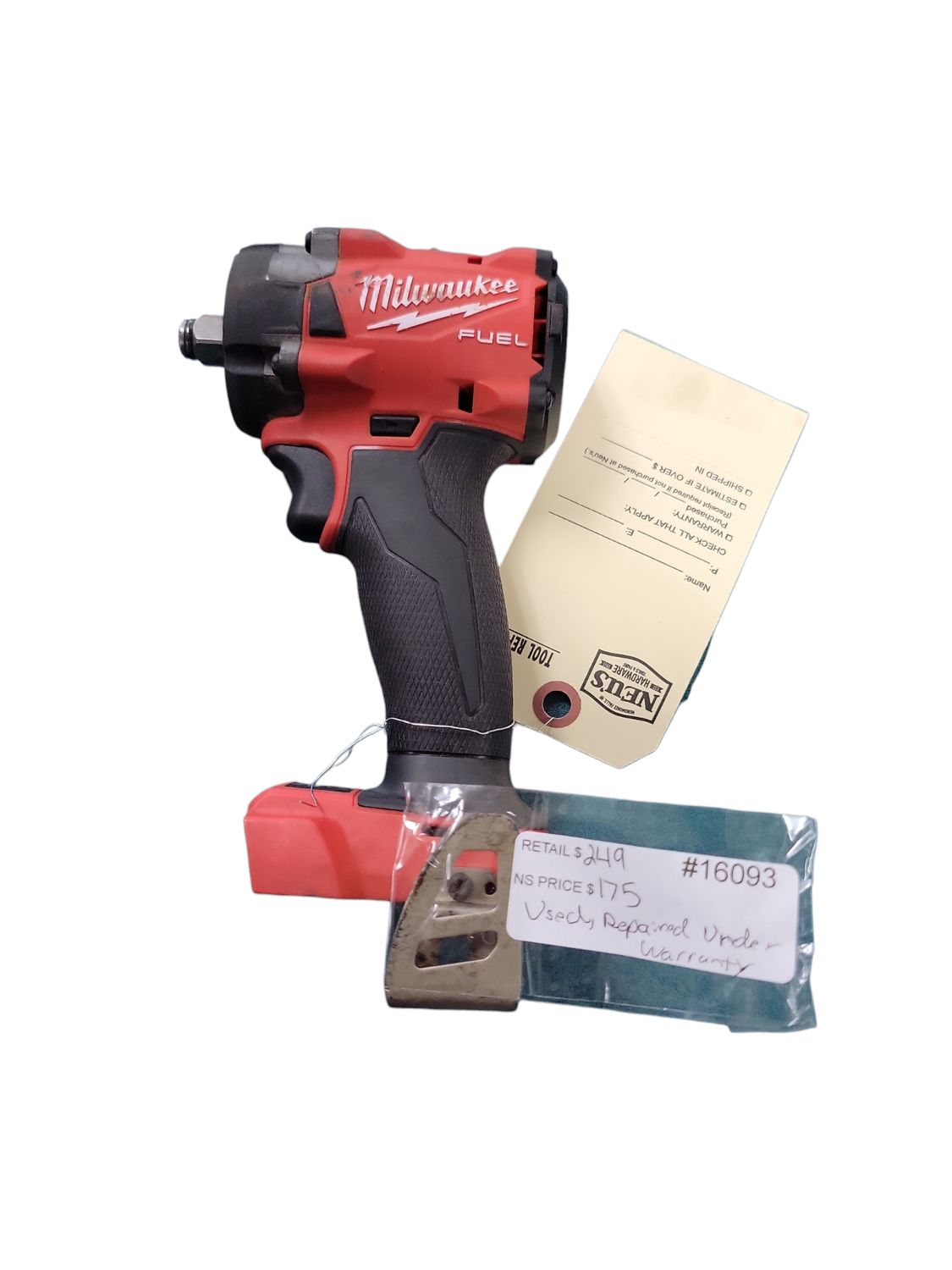 Milwaukee M18 FUEL GEN-3 18V Lithium-Ion Brushless Cordless 1/2 in. Compact Impact Wrench with Friction Ring (Tool-Only) 2855-20