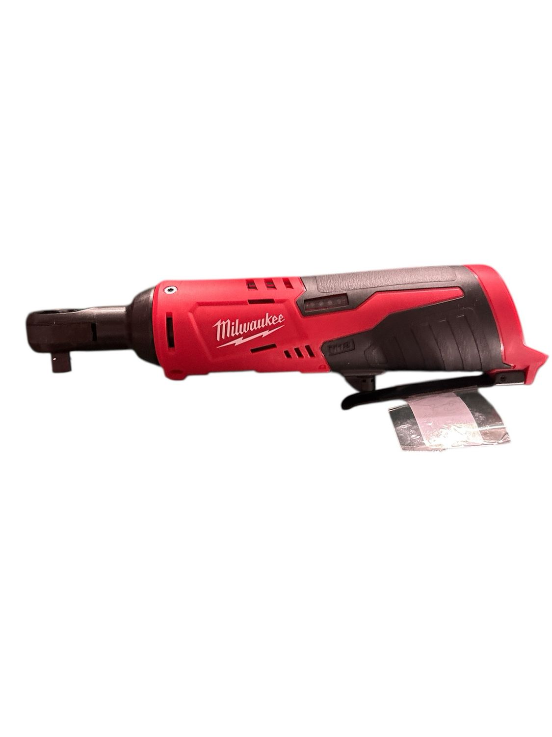 Milwaukee M12 12V Lithium-Ion Cordless 3/8 in. Ratchet (Tool-Only) 2457-20  .