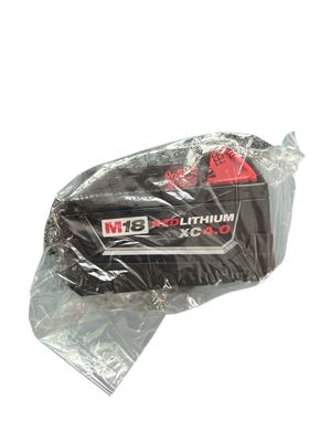 Milwaukee M18 18-Volt 4.0 Ah Lithium-Ion XC Extended Capacity Battery Pack 48-11-1840