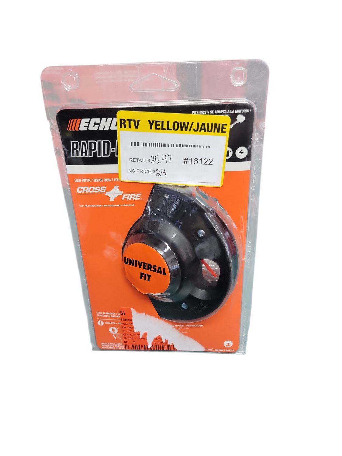 ECHO Universal 2-Line Rapid Loader Trimmer Head 21560062 .