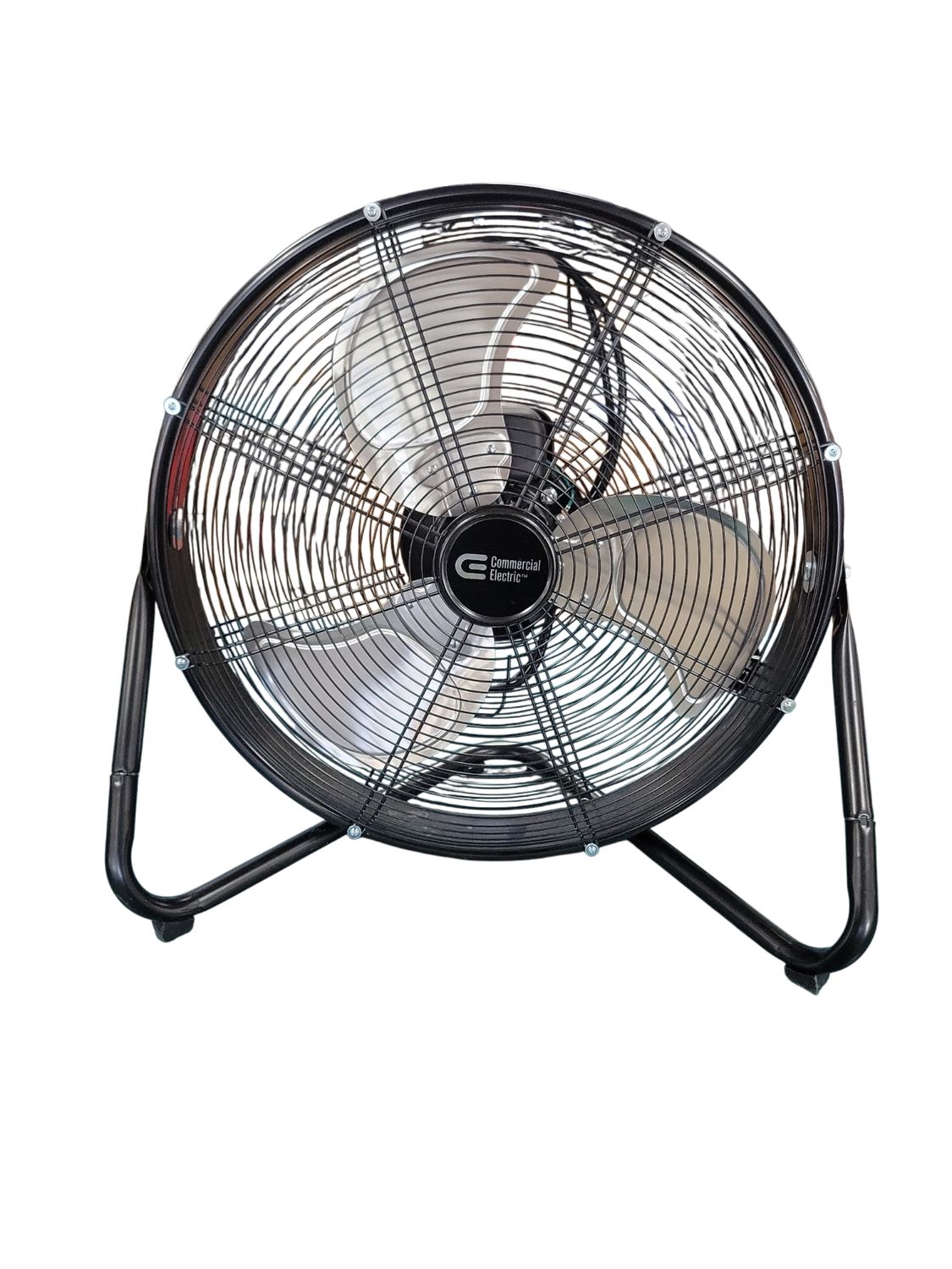Commercial Electric 20 in. 3-Speed High Velocity Shroud Floor Fan SFD1-500B-3  .