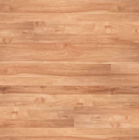 TrafficMaster Apple Valley 6 MIL x 6 in. x 36 in. Golden Brown Click Lock Waterproof Luxury Vinyl Plank Flooring (23.95 sq. ft./Case) VTRHDAPPVAL6X36