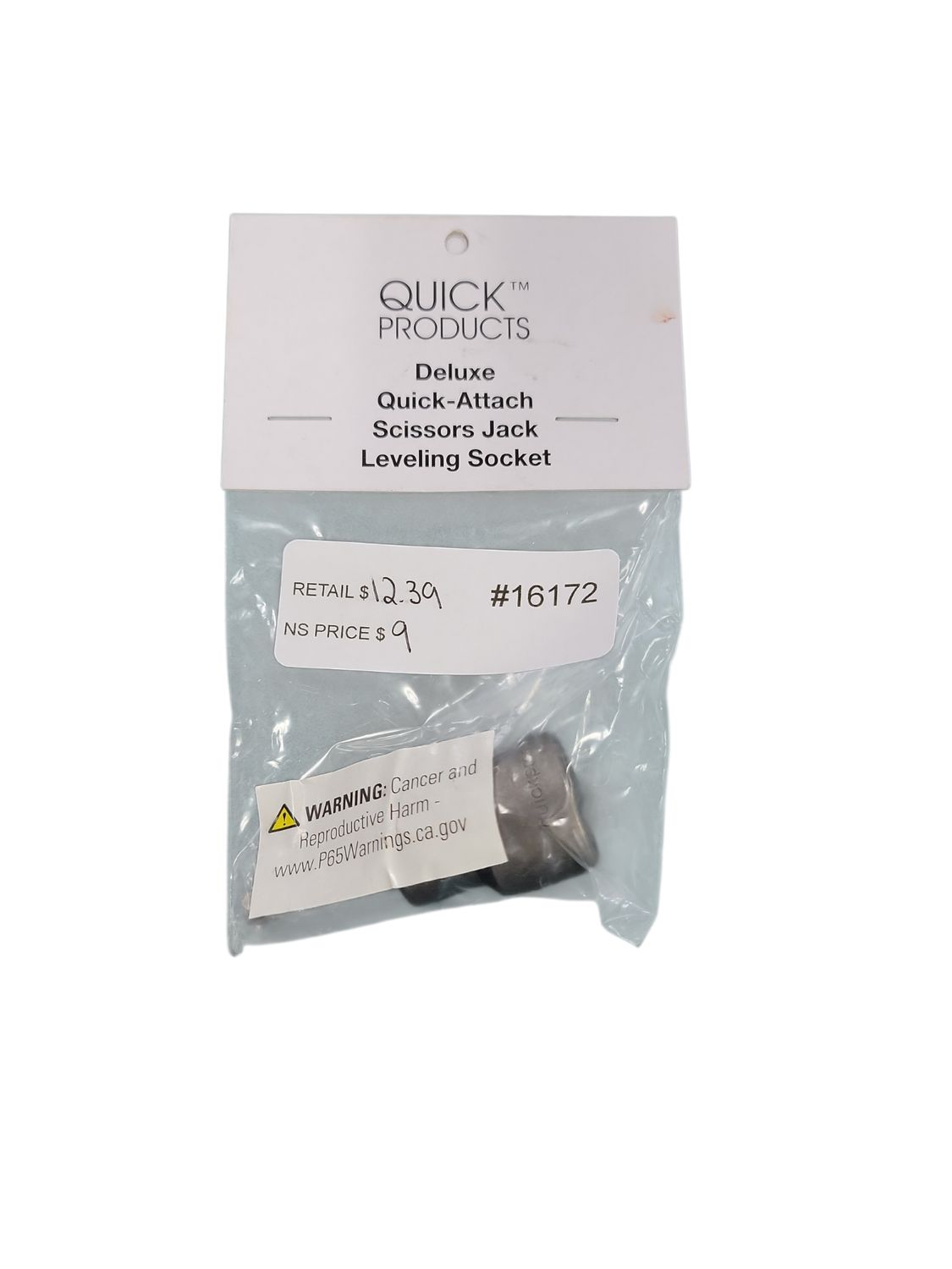 Quick Products Heavy Duty Scissors Jack Fastener Drive Bit With Quick Connect For Power Drills QPLSJS