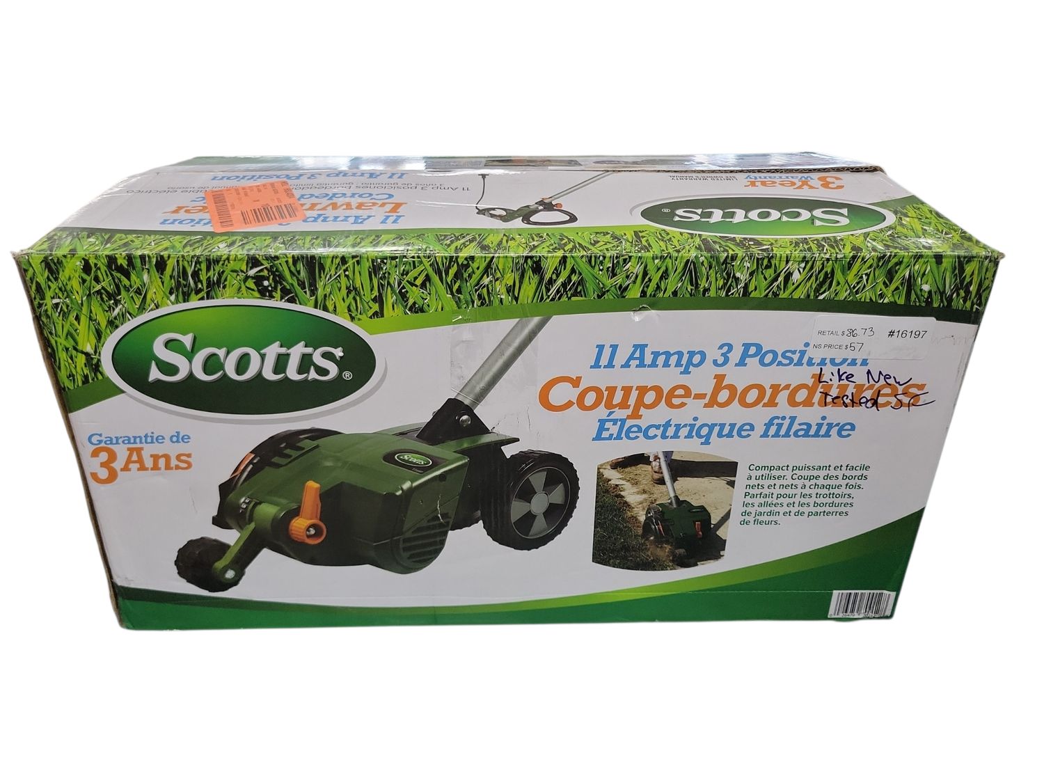 Scotts 7.5 in. 11 Amp Electric Corded Edger ED70012S-21