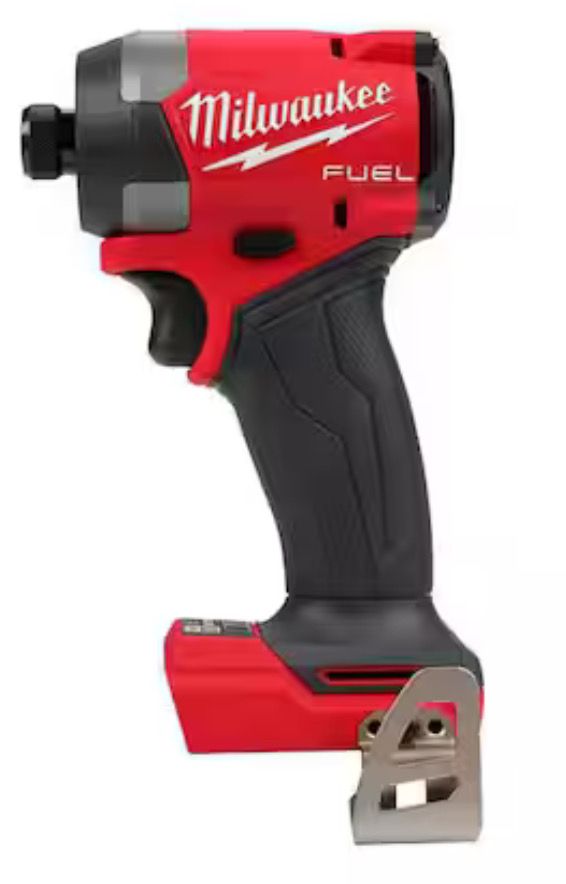 Milwaukee M18 FUEL 18V Lithium-Ion Brushless Cordless 1/4 in. Hex Impact Driver (Tool-Only) 2953-20    .