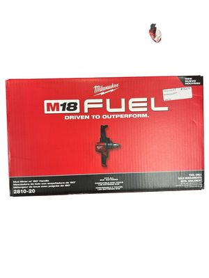 Milwaukee M18 FUEL 18V Lithium-Ion Brushless Cordless 1/2 in. Mud Mixer (Tool-Only) 2810-20