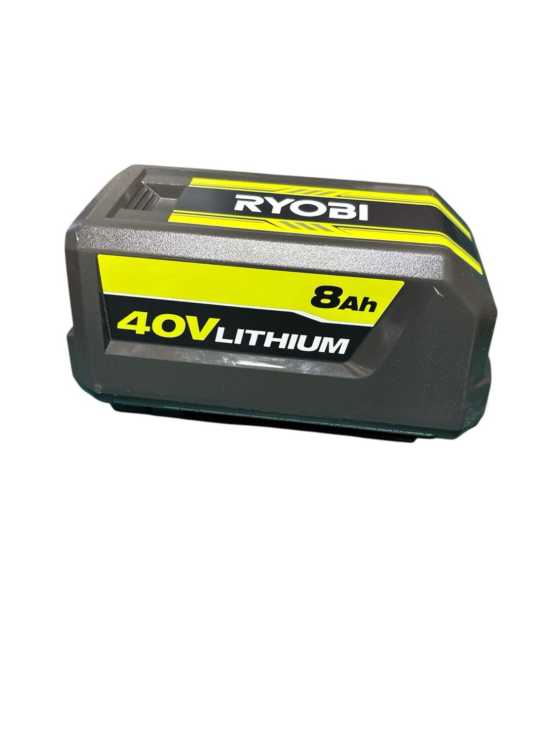 RYOBI 40V Lithium-Ion 8.0 Ah High Capacity Battery OP4080A