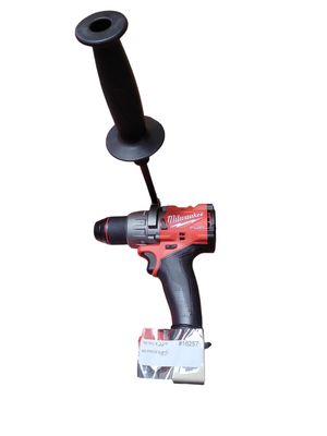 Milwaukee M18 FUEL 18V Lithium-Ion Brushless Cordless 1/2 in. Hammer Drill/Driver (Tool-Only) 2904-20    .